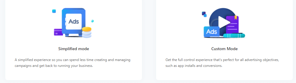 Simply Mode Vs Custom