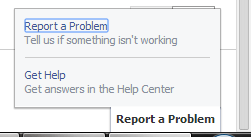 report a problem